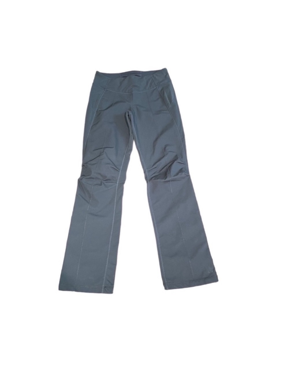 Lululemon Athletica pull on grey yoga athletic straight leg workout pant size 6 - Picture 3 of 11